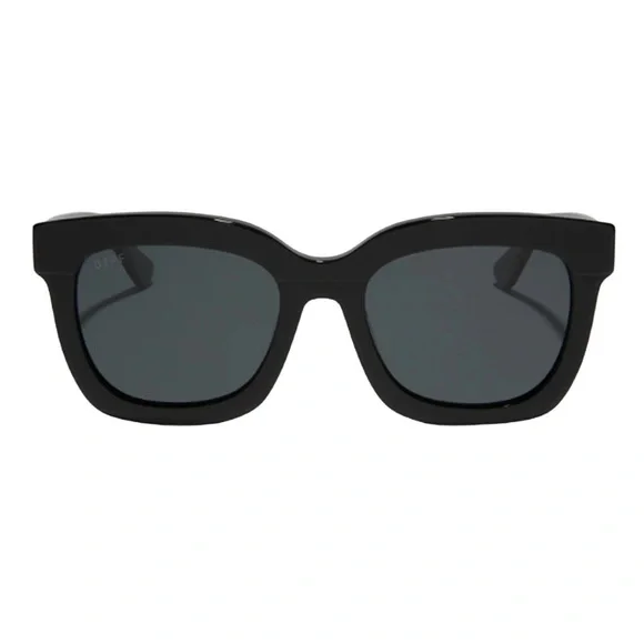 Diff Eyewear Carson Black Sunglasses - Picture 2 of 10